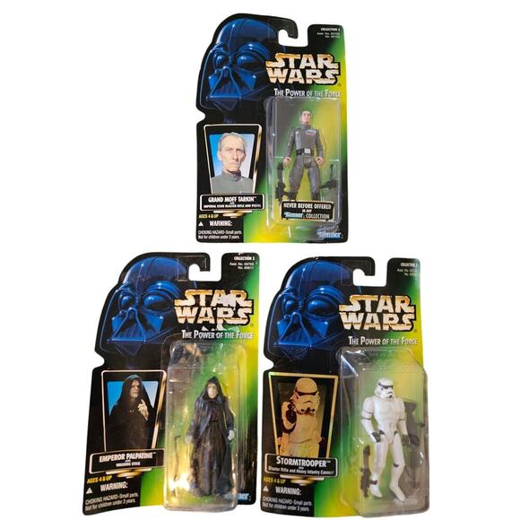 Star Wars The Power Of The Force Collection 3 Set of 3 - Picture 1 of 6